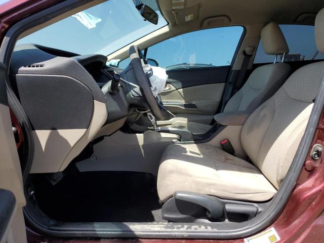  HONDA CIVIC 2014 Burgundy