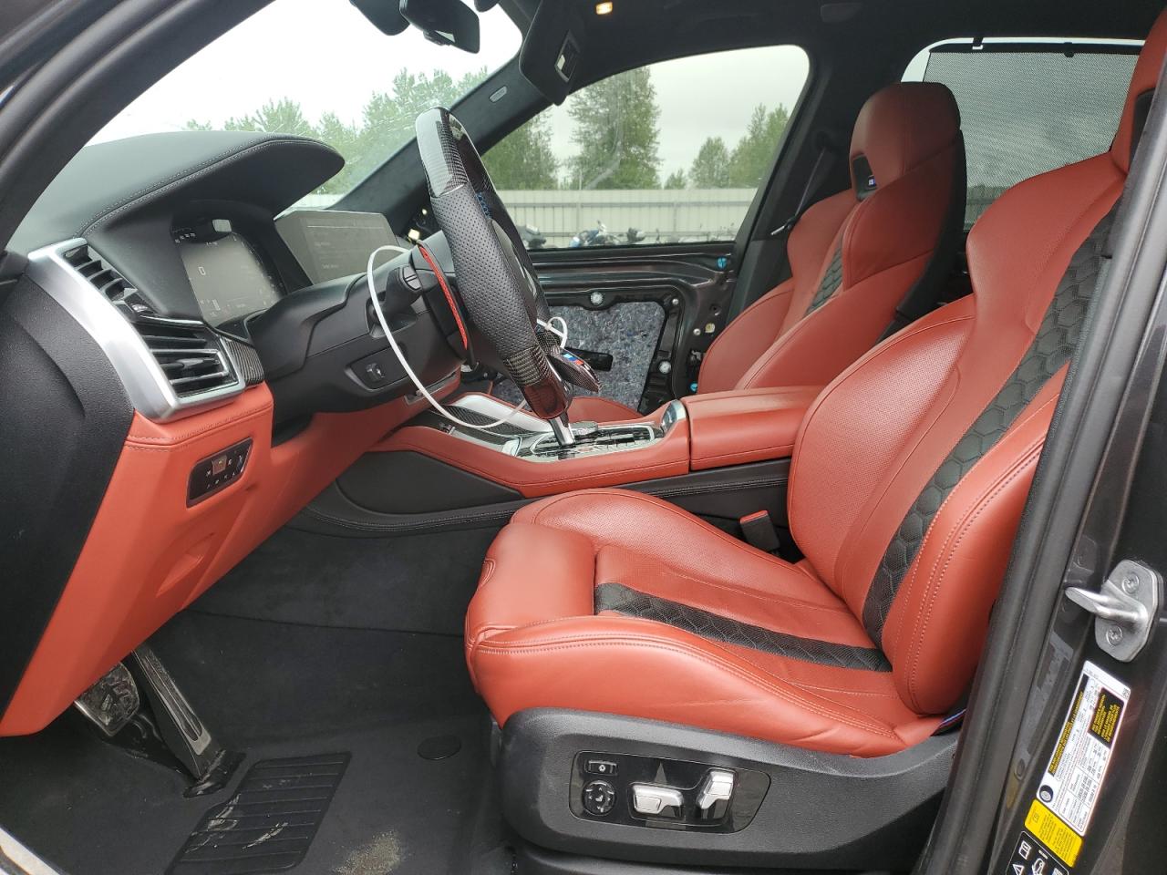 2022 BMW X5 M VIN: 5YMJU0C08N9K73041 Lot: 50552535