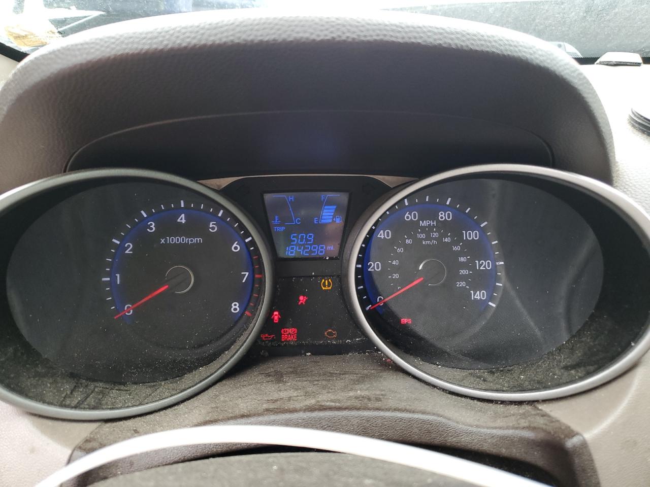 2013 Hyundai Tucson Gls VIN: KM8JUCAC4DU695838 Lot: 58437415