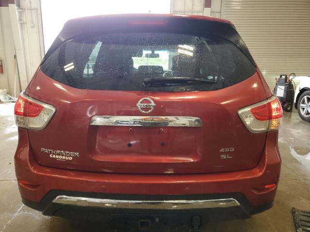  NISSAN PATHFINDER 2014 Czerwony