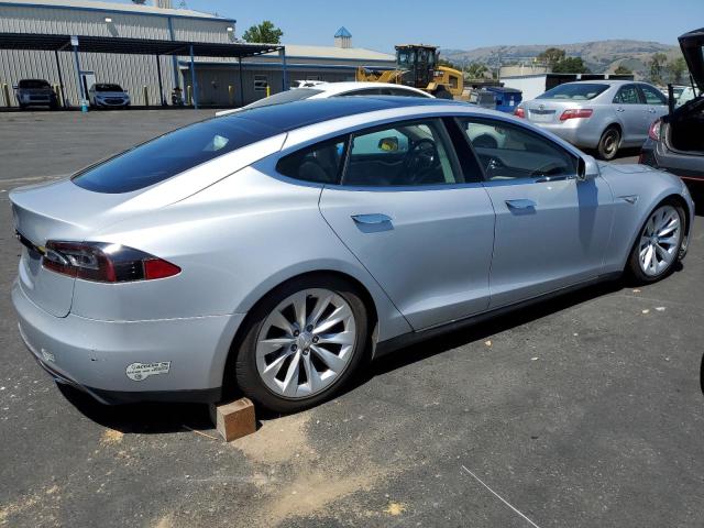 Hatchbacks TESLA MODEL S 2012 Srebrny