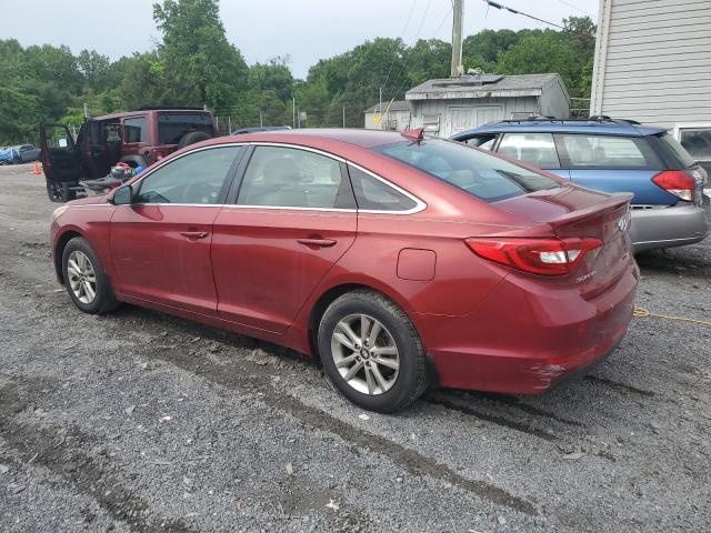 Sedans HYUNDAI SONATA 2015 Red