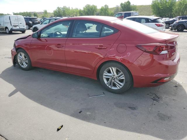  HYUNDAI ELANTRA 2019 Red