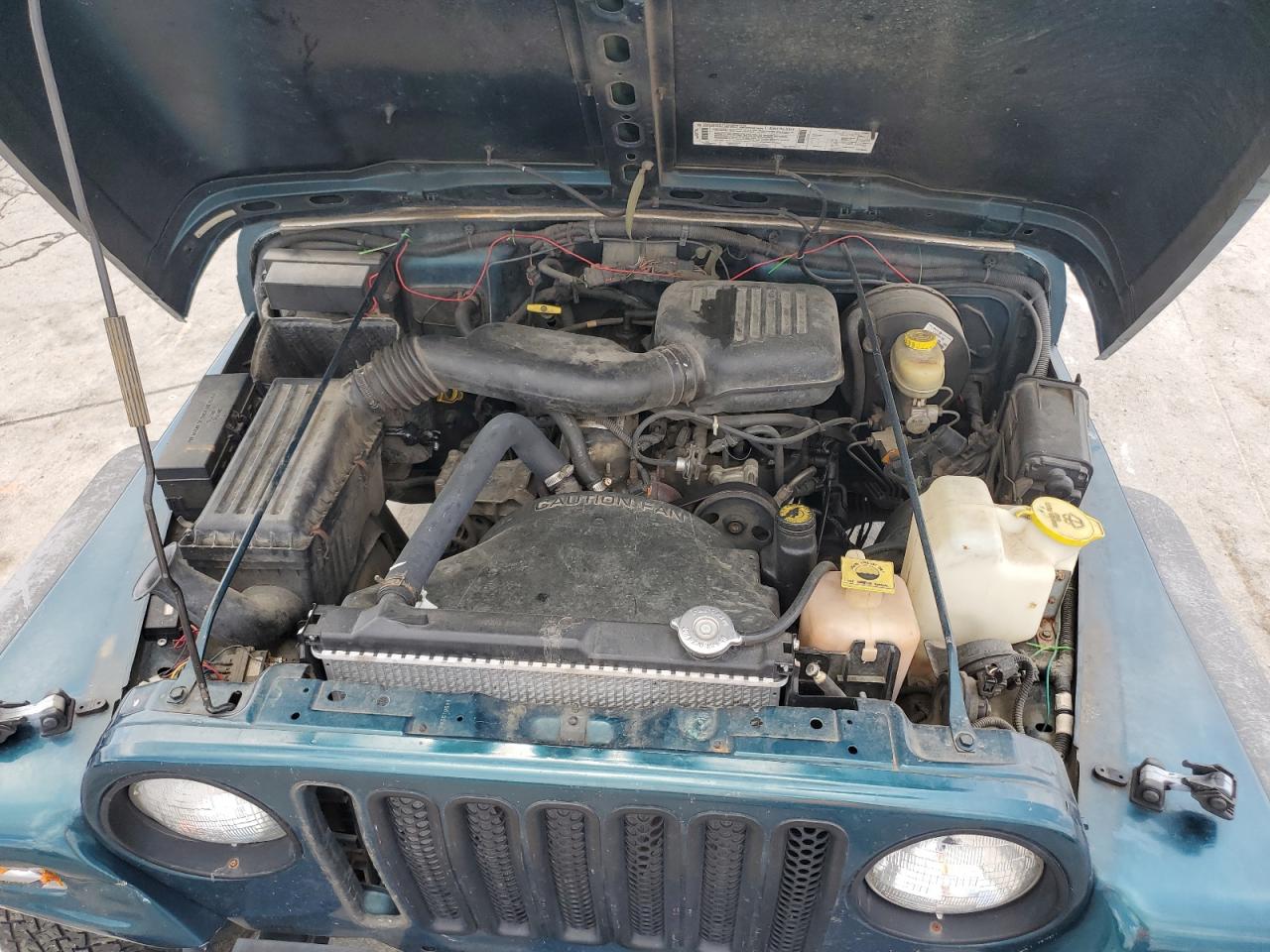 1998 Jeep Wrangler / Tj Se VIN: 1J4FY29P1WP795603 Lot: 56667205