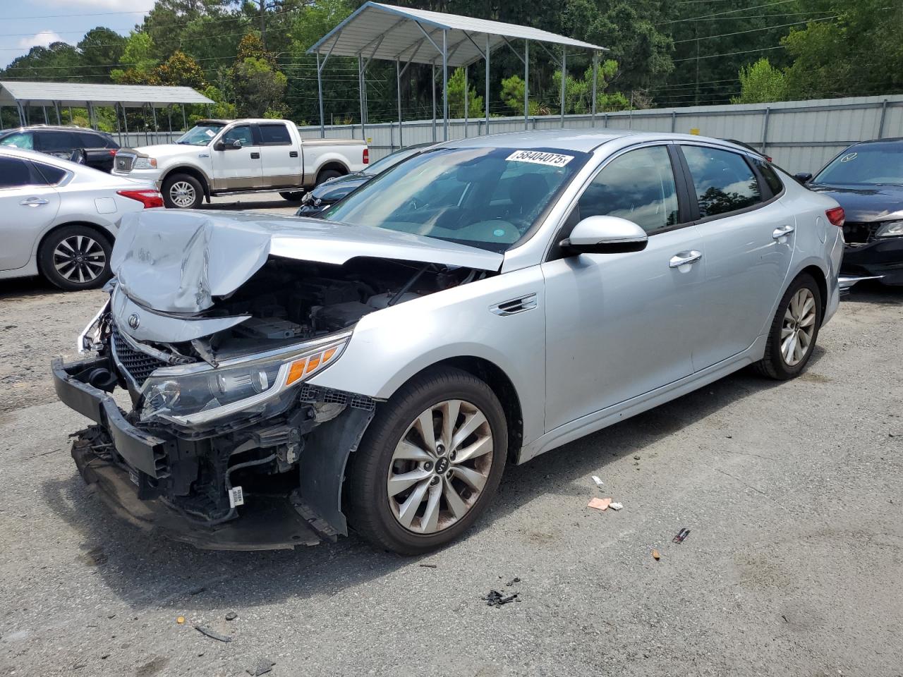 2017 Kia Optima Lx de vânzare în Savannah, GA - Front End