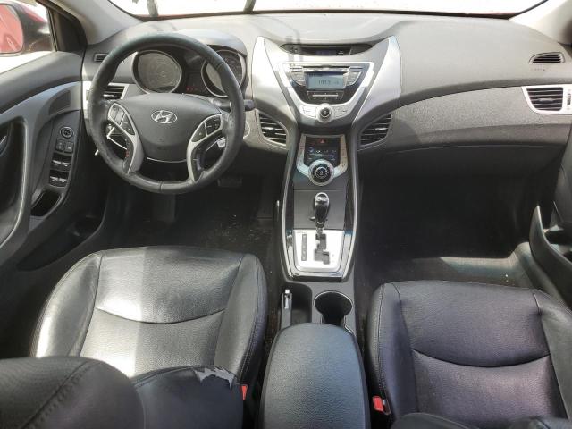  HYUNDAI ELANTRA 2012 Czerwony
