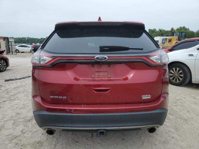  FORD EDGE 2018 Czerwony
