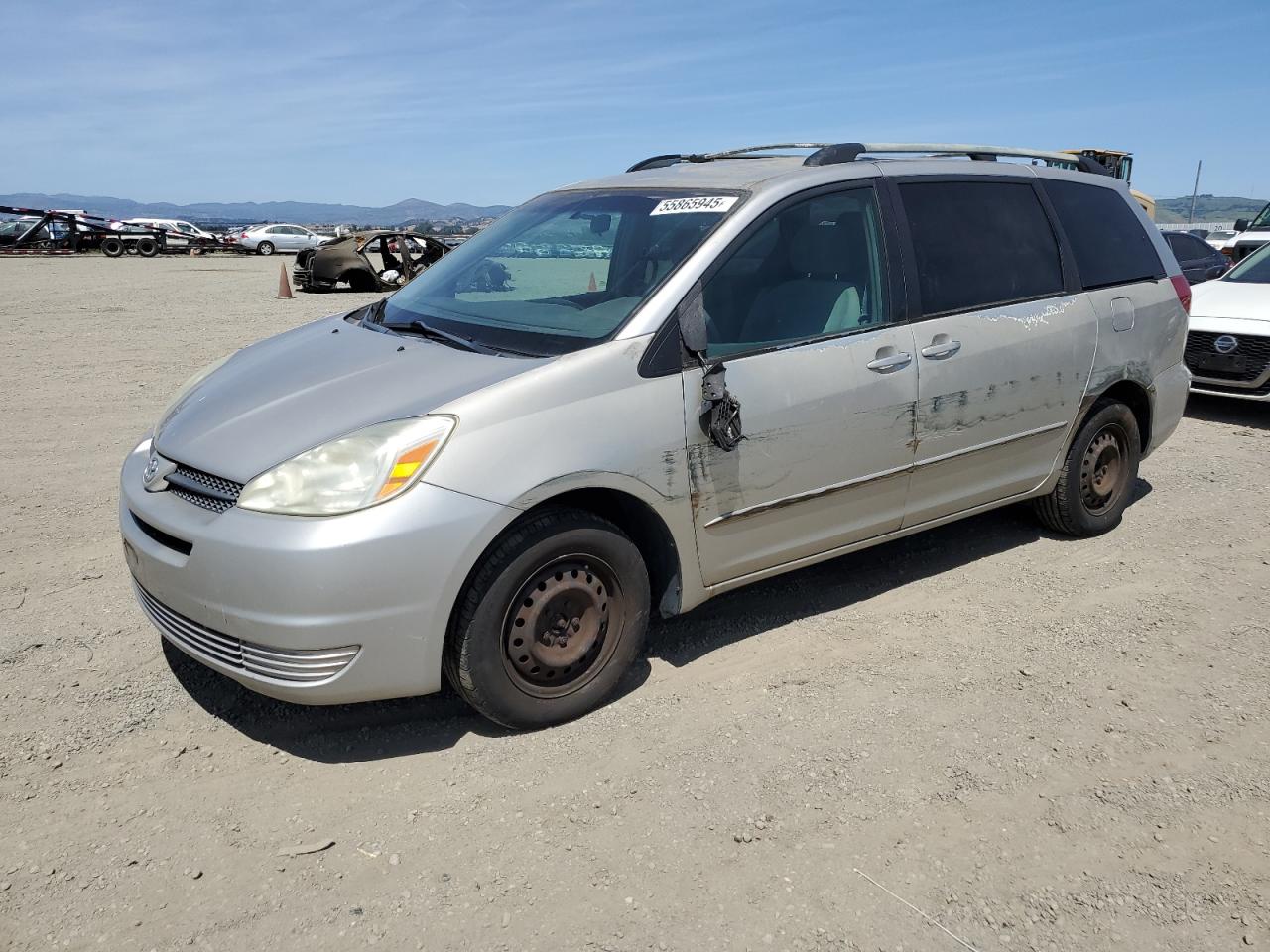 2004 Toyota Sienna Ce na sprzedaż w American Canyon, CA - Side