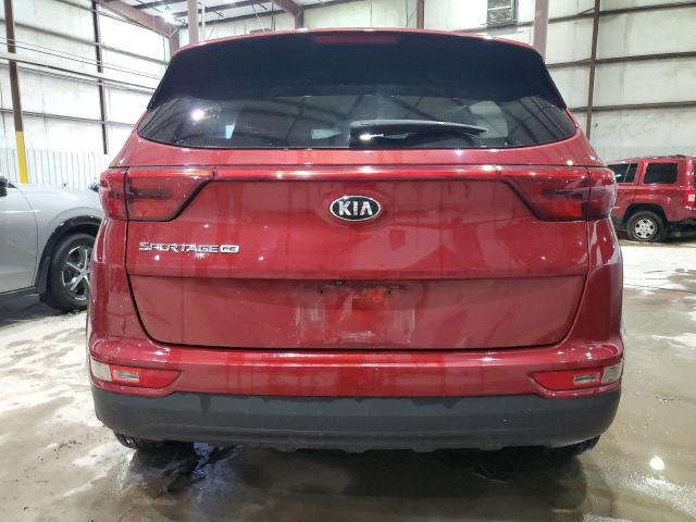  KIA SPORTAGE 2017 Burgundy