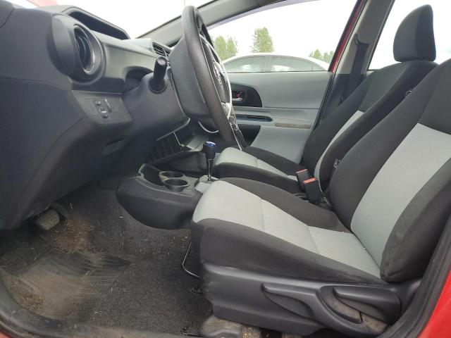  TOYOTA PRIUS 2012 Red