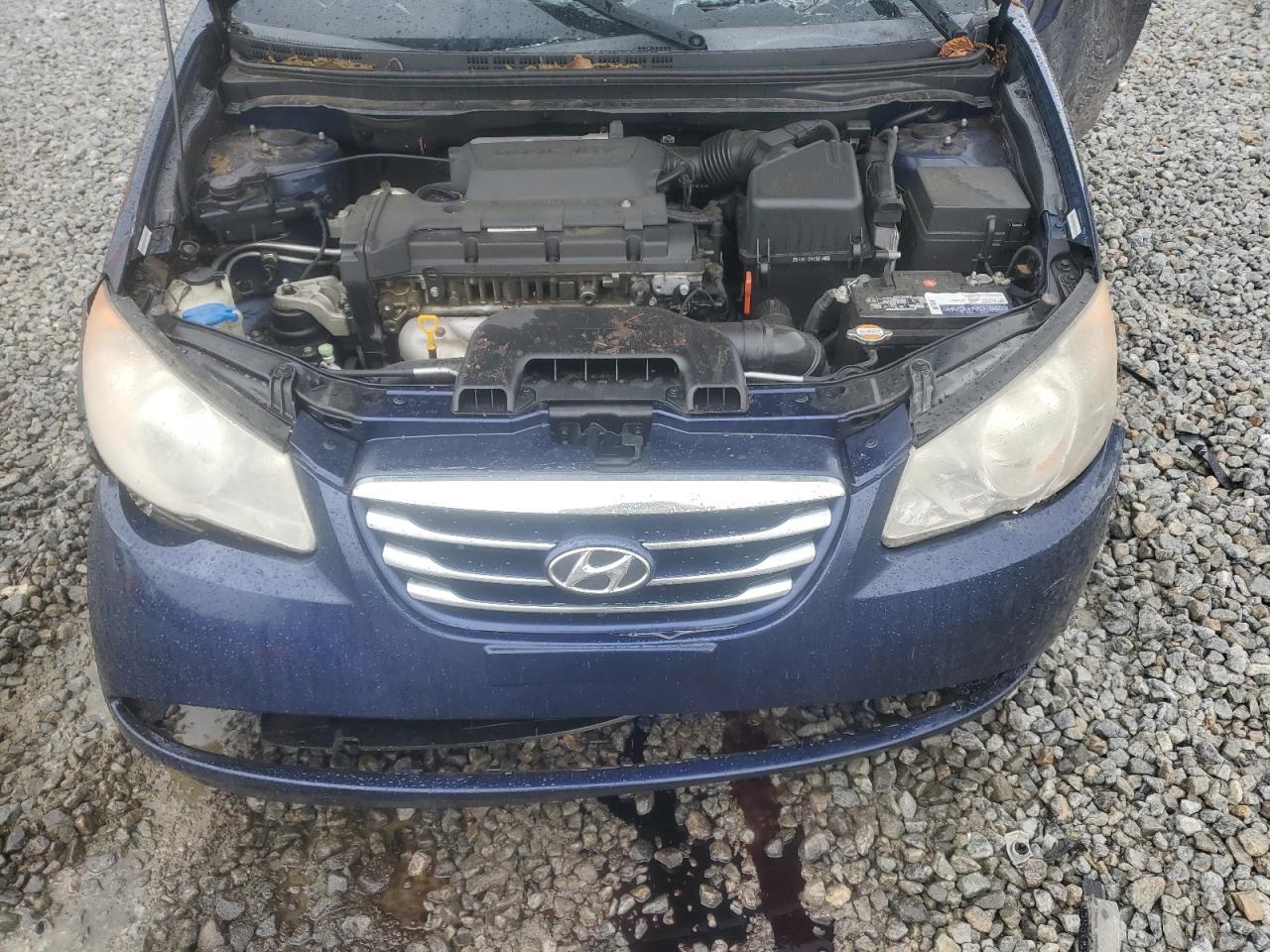 2010 Hyundai Elantra Blue VIN: KMHDU4AD3AU987746 Lot: 59226375