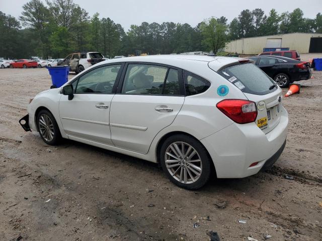  SUBARU IMPREZA 2015 Белы