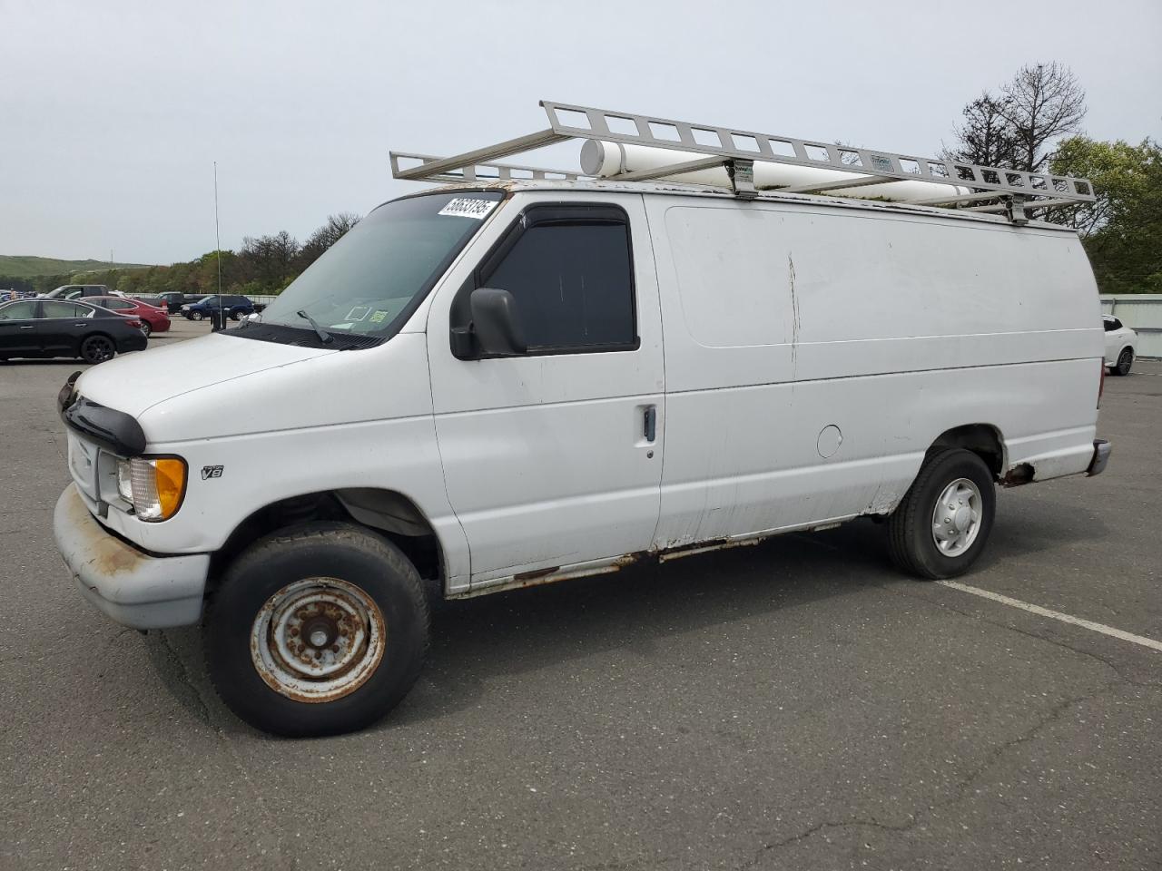 1999 Ford Econoline E350 Super Duty Van white null gas 1FTSS34L1XHB37355 photo #1
