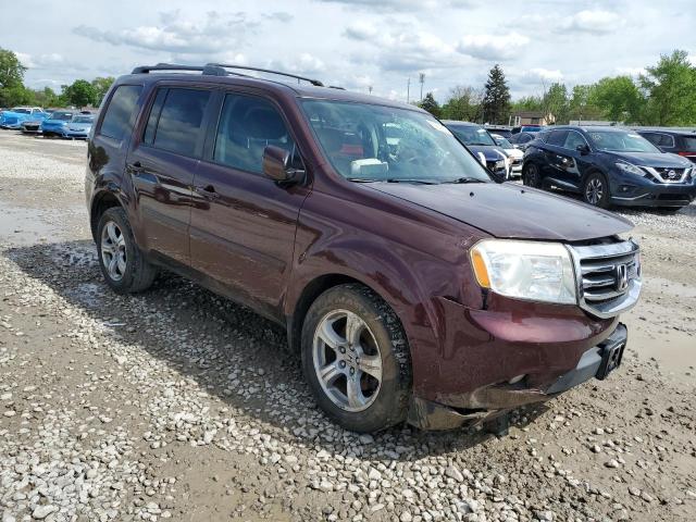  HONDA PILOT 2014 Бордовый