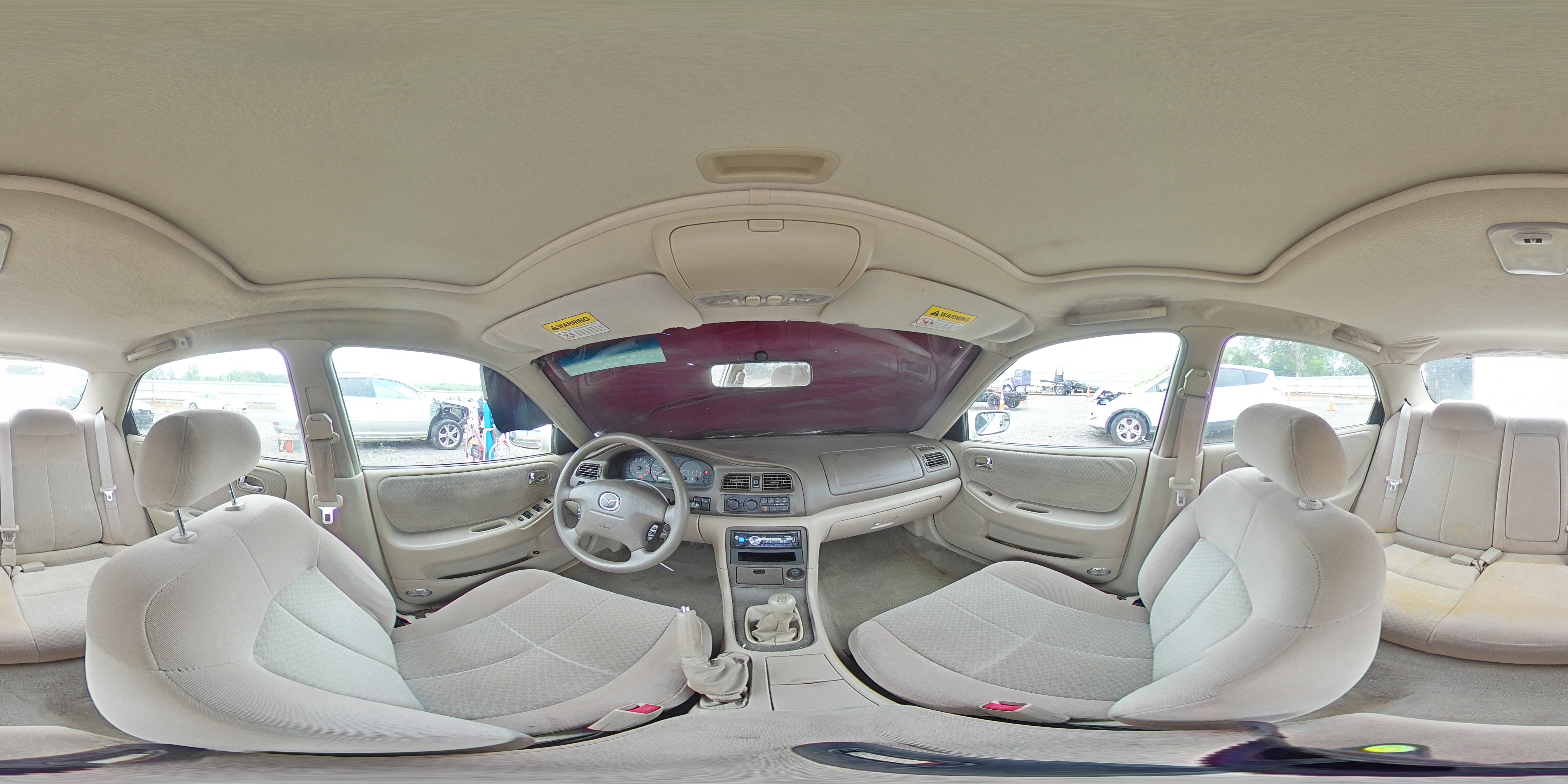 2001 Mazda 626 Es VIN: 1YVGF22C515251837 Lot: 56854605