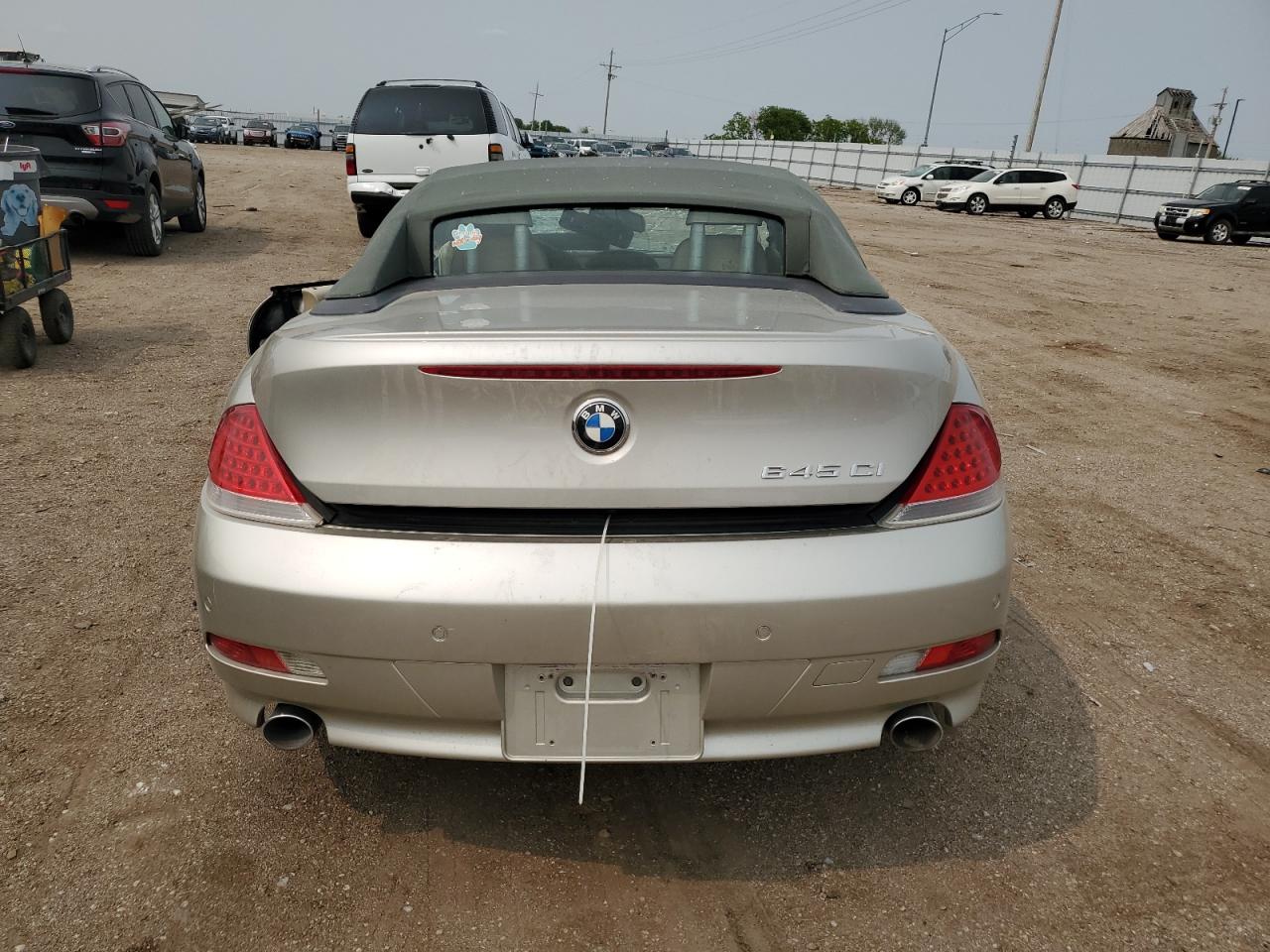2005 BMW 645 Ci Automatic VIN: WBAEK73455B323105 Lot: 58820995