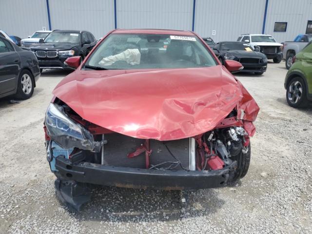  TOYOTA COROLLA 2017 Burgundy