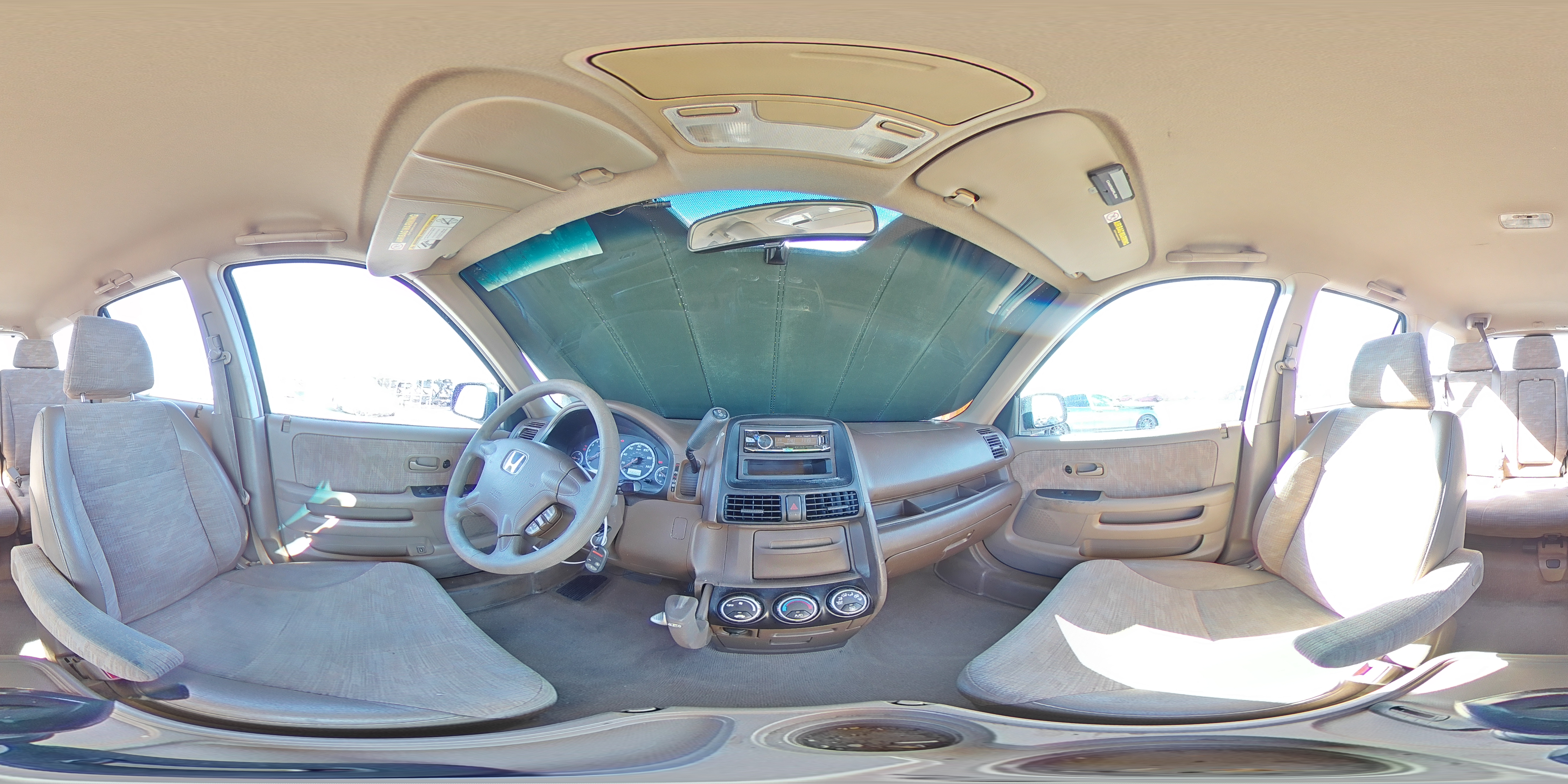 2004 Honda Cr-V Lx VIN: JHLRD78574C032438 Lot: 56257075