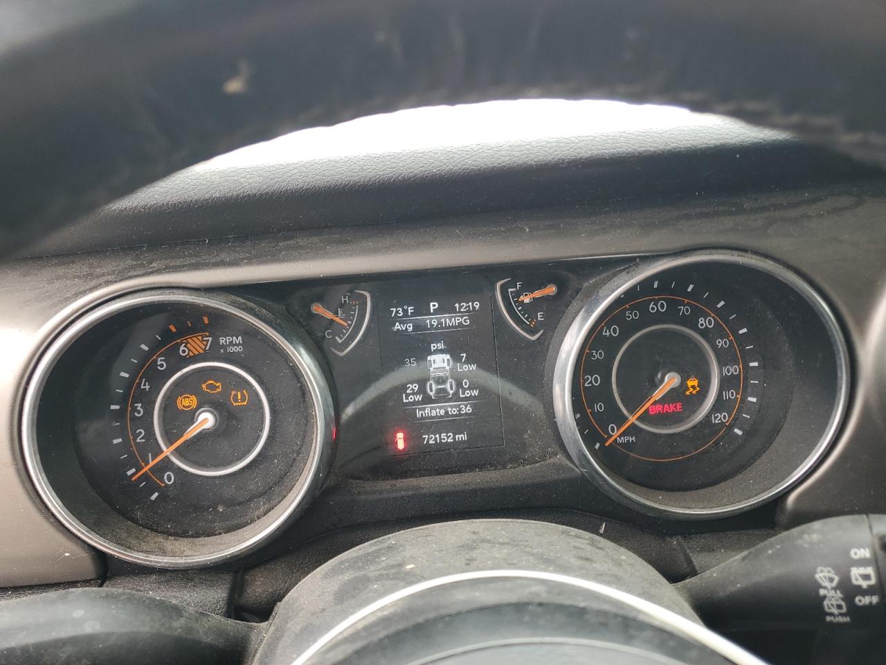 2019 Jeep Wrangler Unlimited Sport VIN: 1C4HJXDN7KW586078 Lot: 56978995