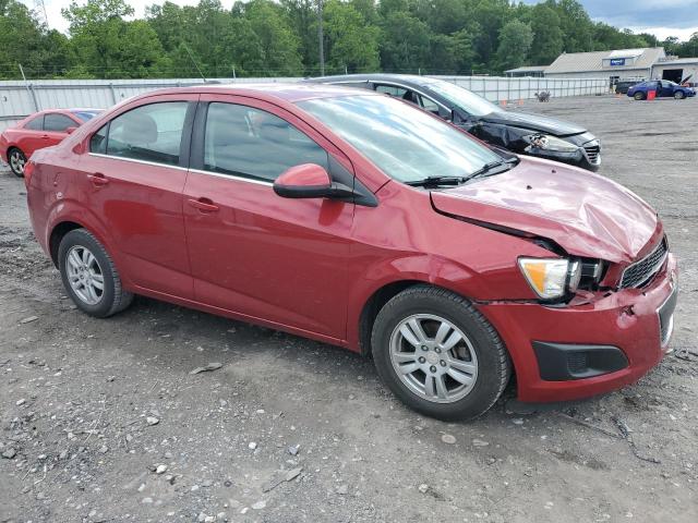  CHEVROLET SONIC 2016 Red