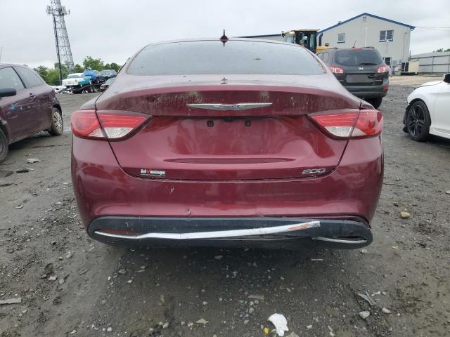  CHRYSLER 200 2016 Красный