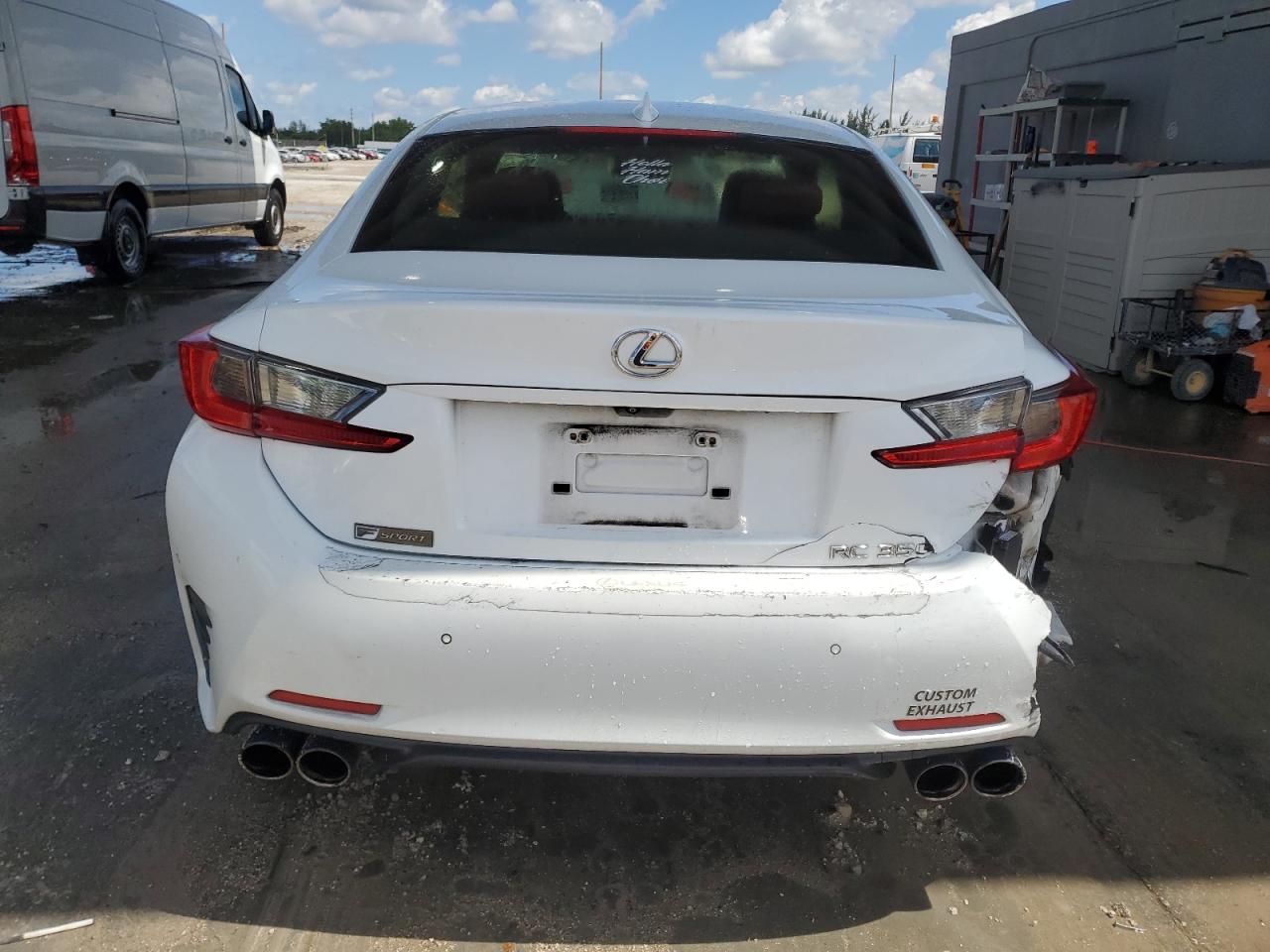 2016 Lexus Rc 350 VIN: JTHHE5BC4G5013628 Lot: 56406095