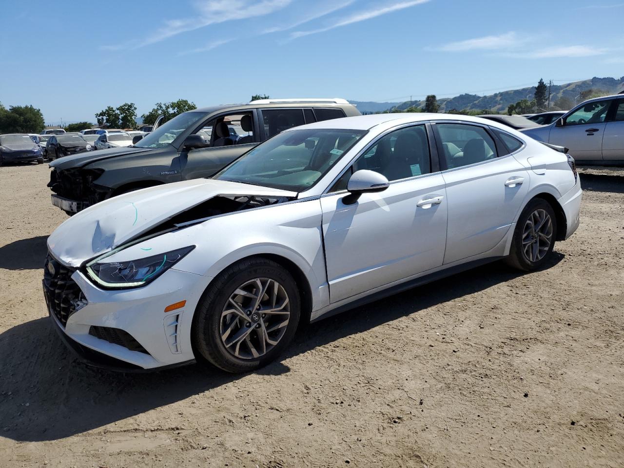 2020 Hyundai Sonata Sel zu verkaufen in San Martin, CA - Rear End