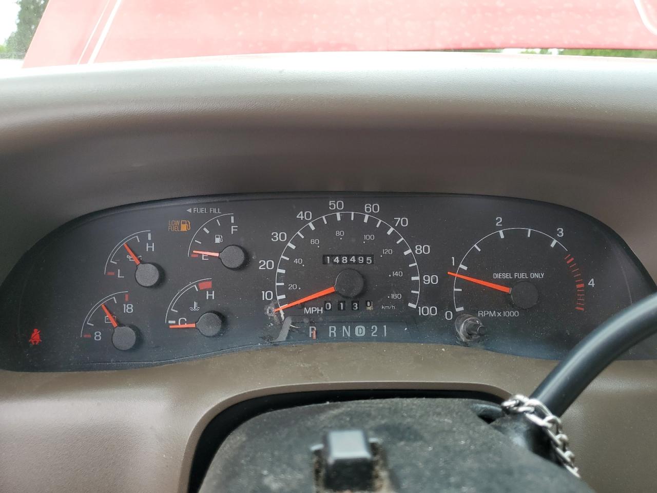 1999 Ford F350 Srw Super Duty VIN: 1FTSX31F5XEC98244 Lot: 57535265