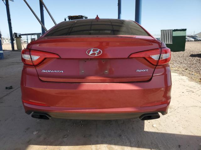  HYUNDAI SONATA 2017 Красный