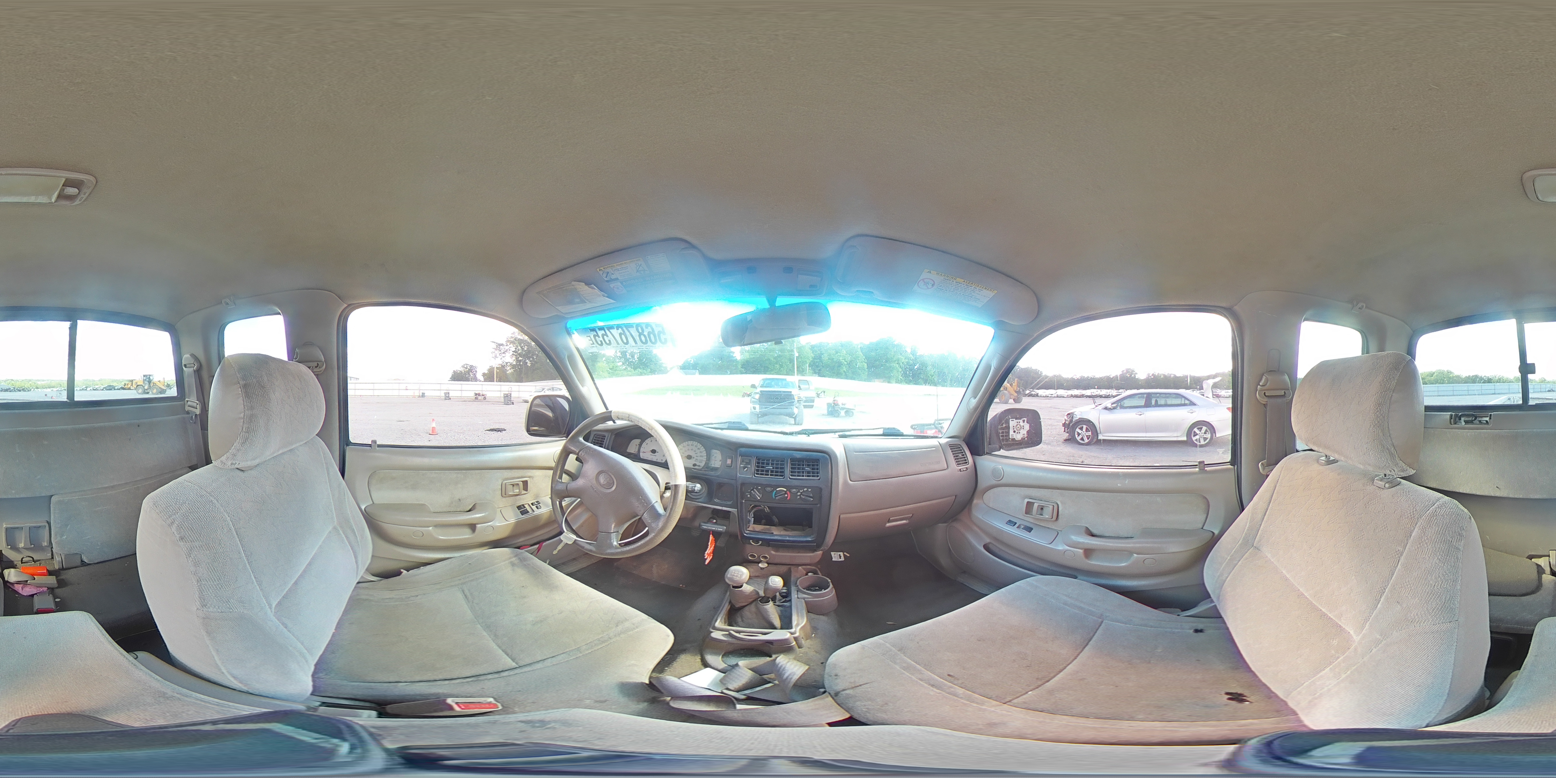 2002 Toyota Tacoma Xtracab VIN: 5TEWN72N02Z062773 Lot: 56876755