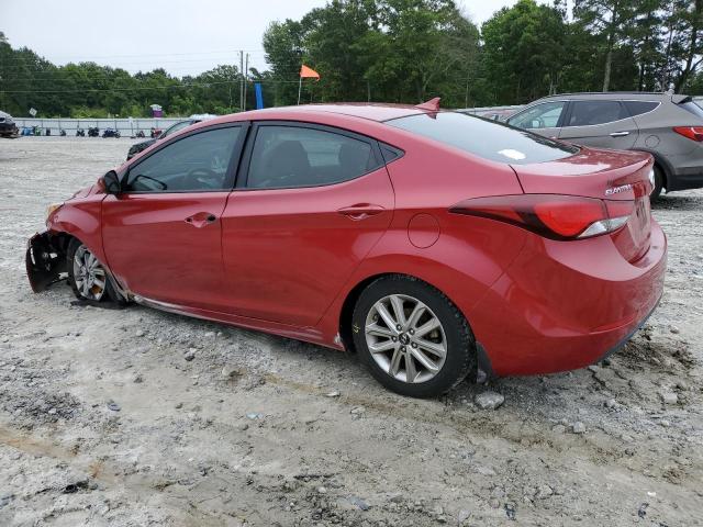  HYUNDAI ELANTRA 2016 Красный