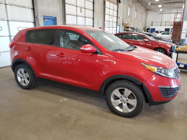  KIA SPORTAGE 2013 Червоний