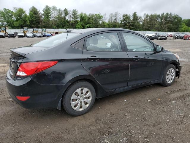  HYUNDAI ACCENT 2015 Czarny