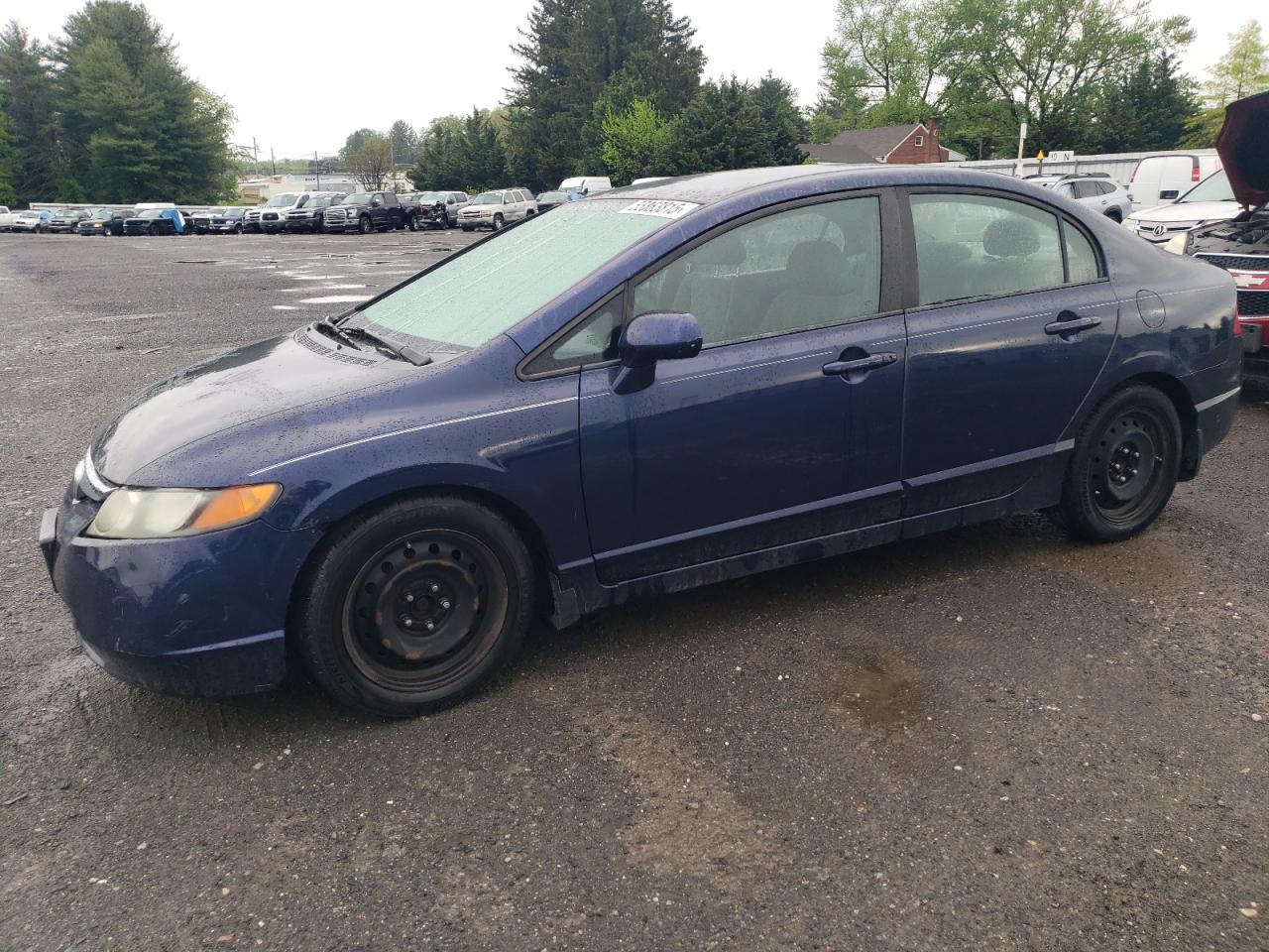 2008 Honda Civic Lx zu verkaufen in Finksburg, MD - Rear End