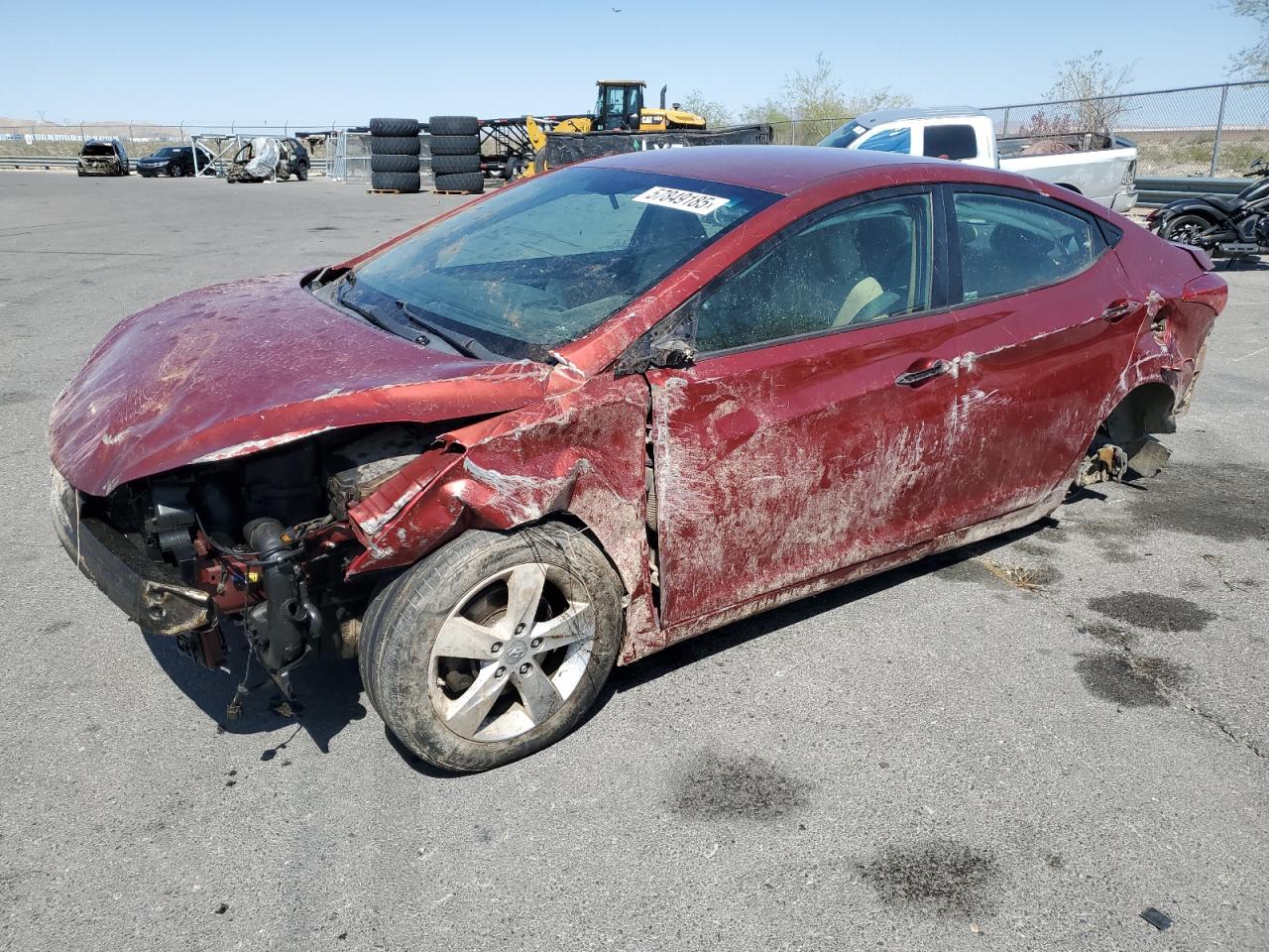 2013 Hyundai Elantra Gls na sprzedaż w North Las Vegas, NV - All Over