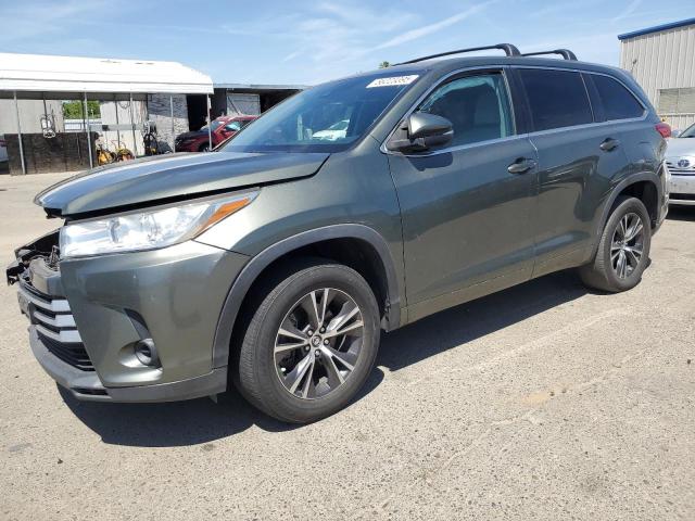  TOYOTA HIGHLANDER 2017 Gray