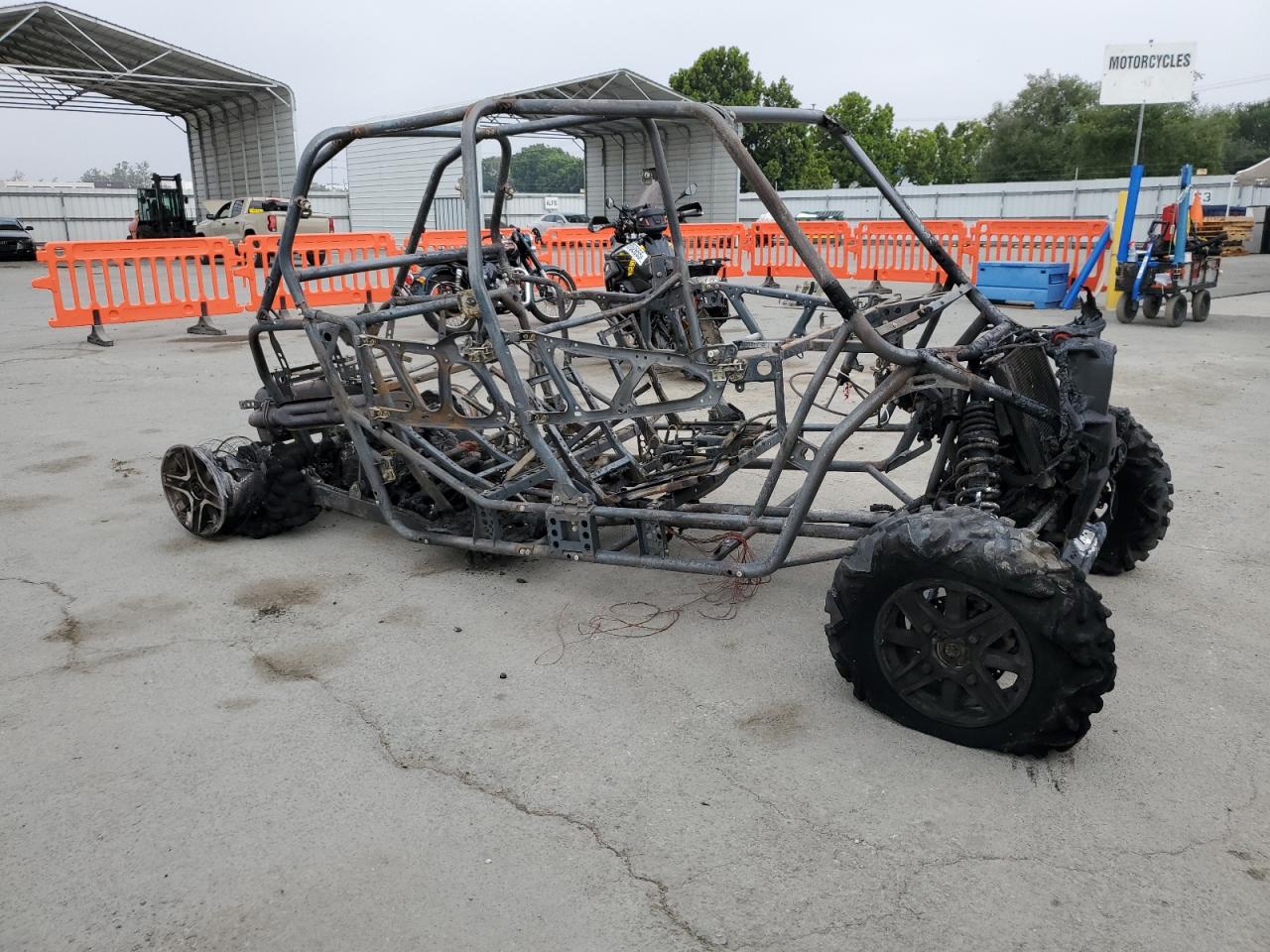 2015 Polaris Rzr Xp 4 1000 Eps na sprzedaż w San Diego, CA - Burn
