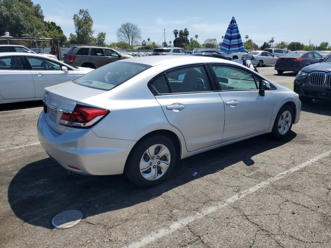2013 Honda Civic Lx VIN: 19XFB2F50DE281748 Lot: 48848455
