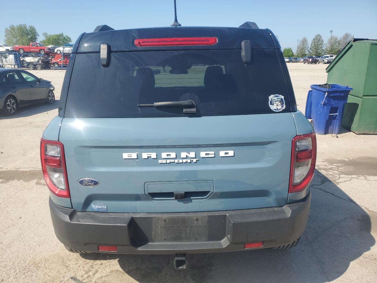 2022 Ford Bronco Sport Badlands VIN: 3FMCR9D92NRD27051 Lot: 56320965