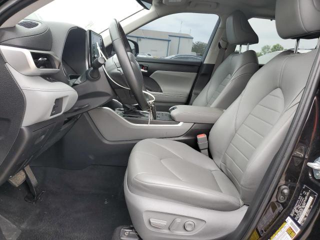  TOYOTA HIGHLANDER 2022 Чорний