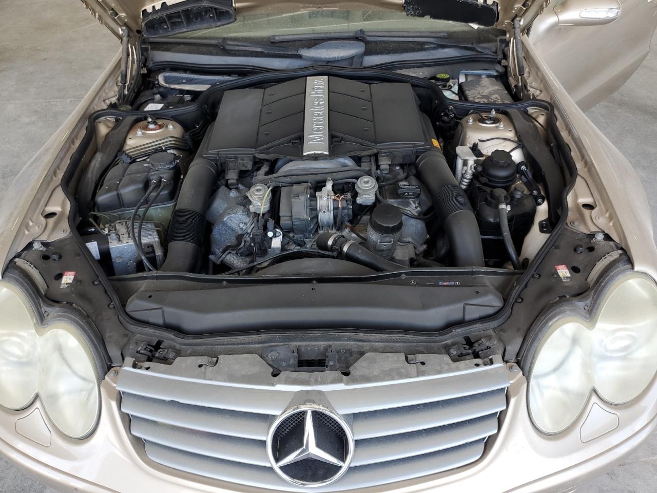 2003 Mercedes-Benz Sl 500R VIN: WDBSK75F23F042663 Lot: 57431825