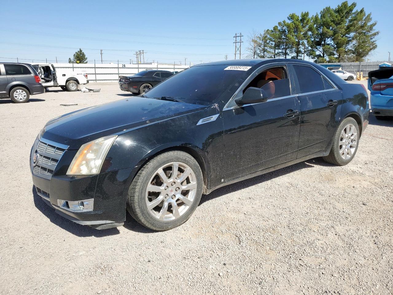 2008 Cadillac Cts Hi Feature V6 на продаже в Anthony, TX - Hail