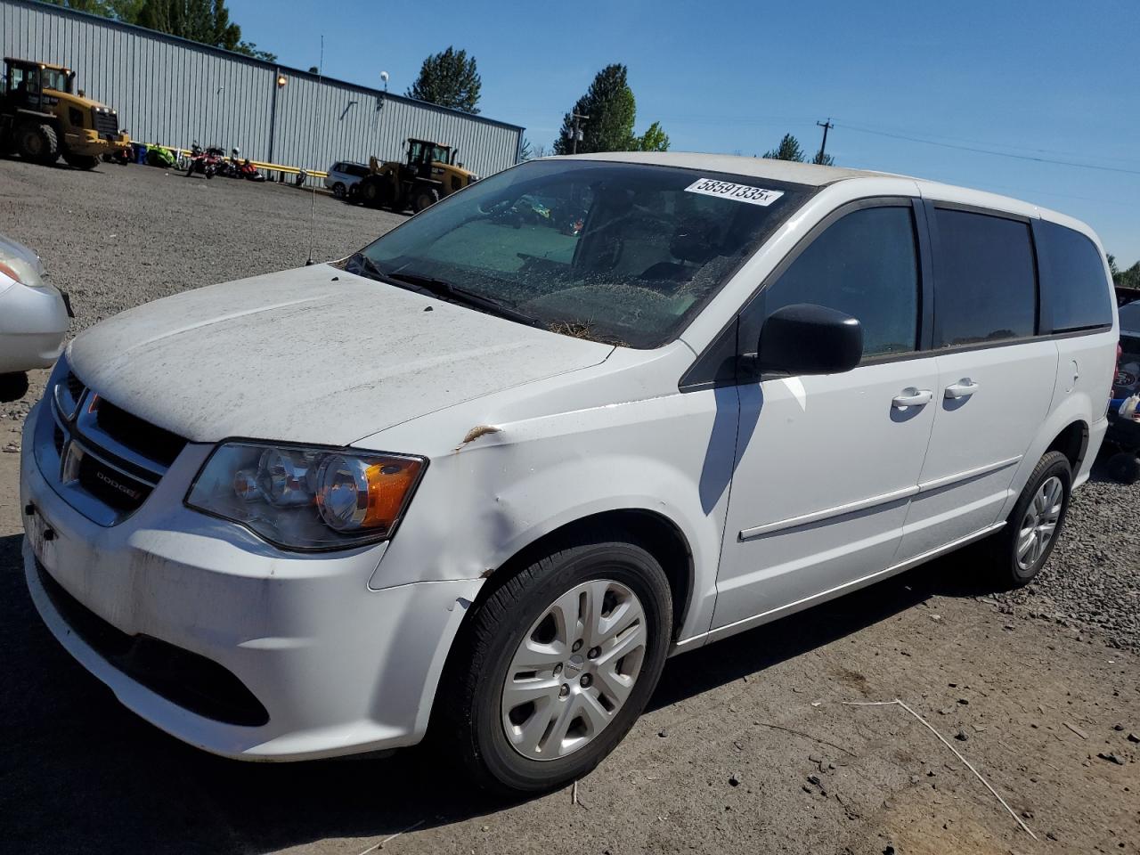 2016 Dodge Grand Caravan Se იყიდება Portland-ში, OR - Front End