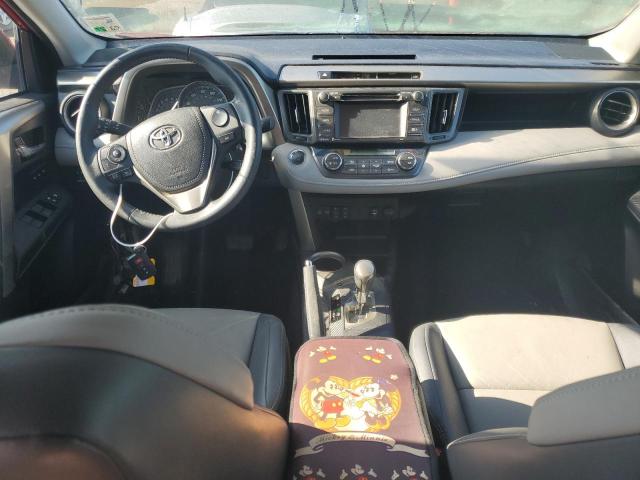 Parquets TOYOTA RAV4 2014 Czerwony