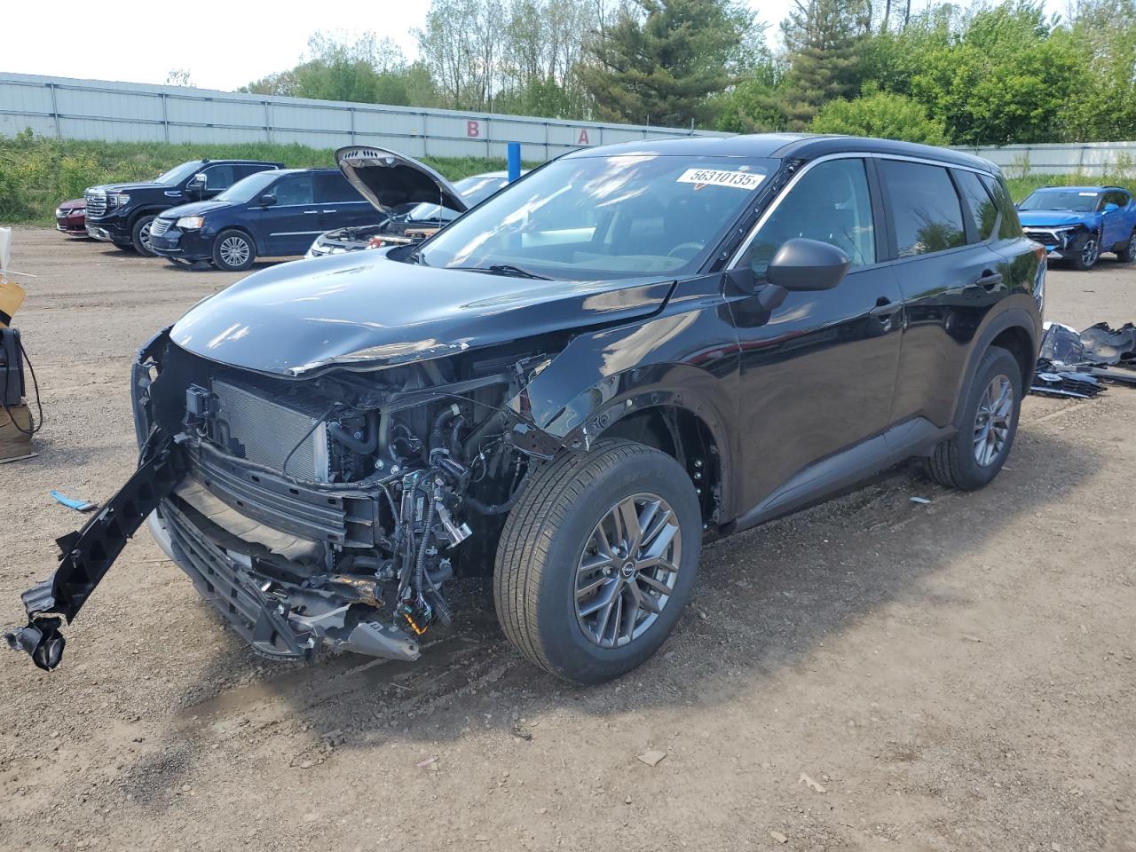 2023 Nissan Rogue S for Sale in Davison, MI - Front End