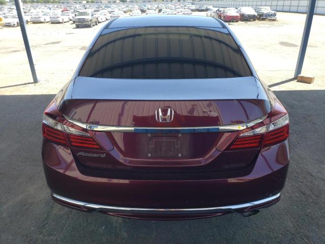  HONDA ACCORD 2016 Красный