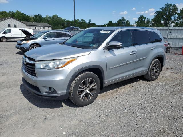 Parquets TOYOTA HIGHLANDER 2016 Silver