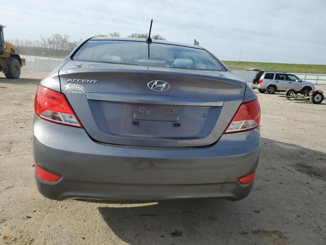  HYUNDAI ACCENT 2015 Сріблястий
