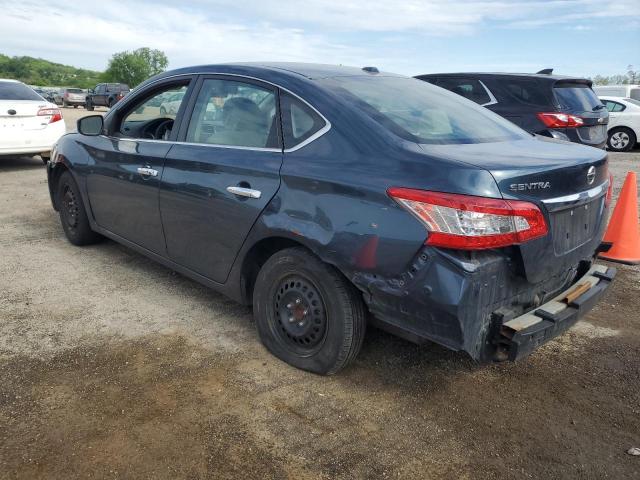 NISSAN SENTRA 2015 Blue
