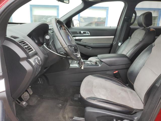 FORD EXPLORER 2017 Czerwony